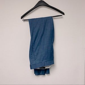 HM BLUE SUIT PANTS